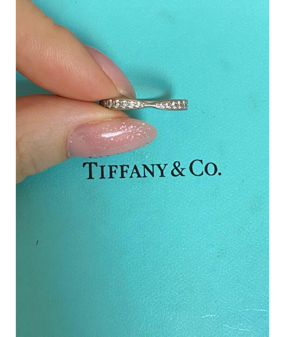 TIFFANY&CO Платиновое кольцо, фото 2