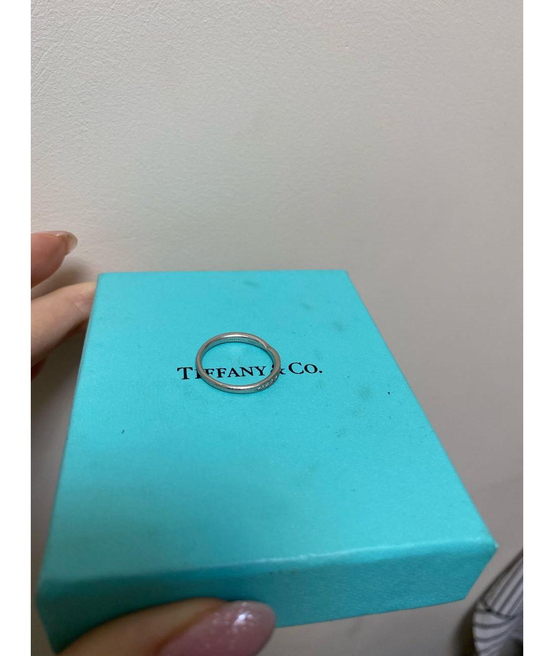 TIFFANY&CO Платиновое кольцо, фото 4