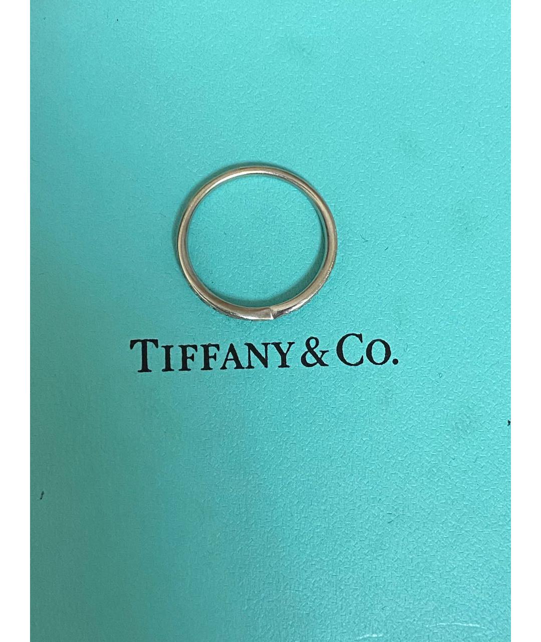 TIFFANY&CO Платиновое кольцо, фото 8