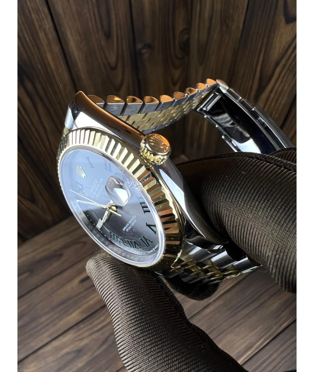 ROLEX Часы из желтого золота, фото 4