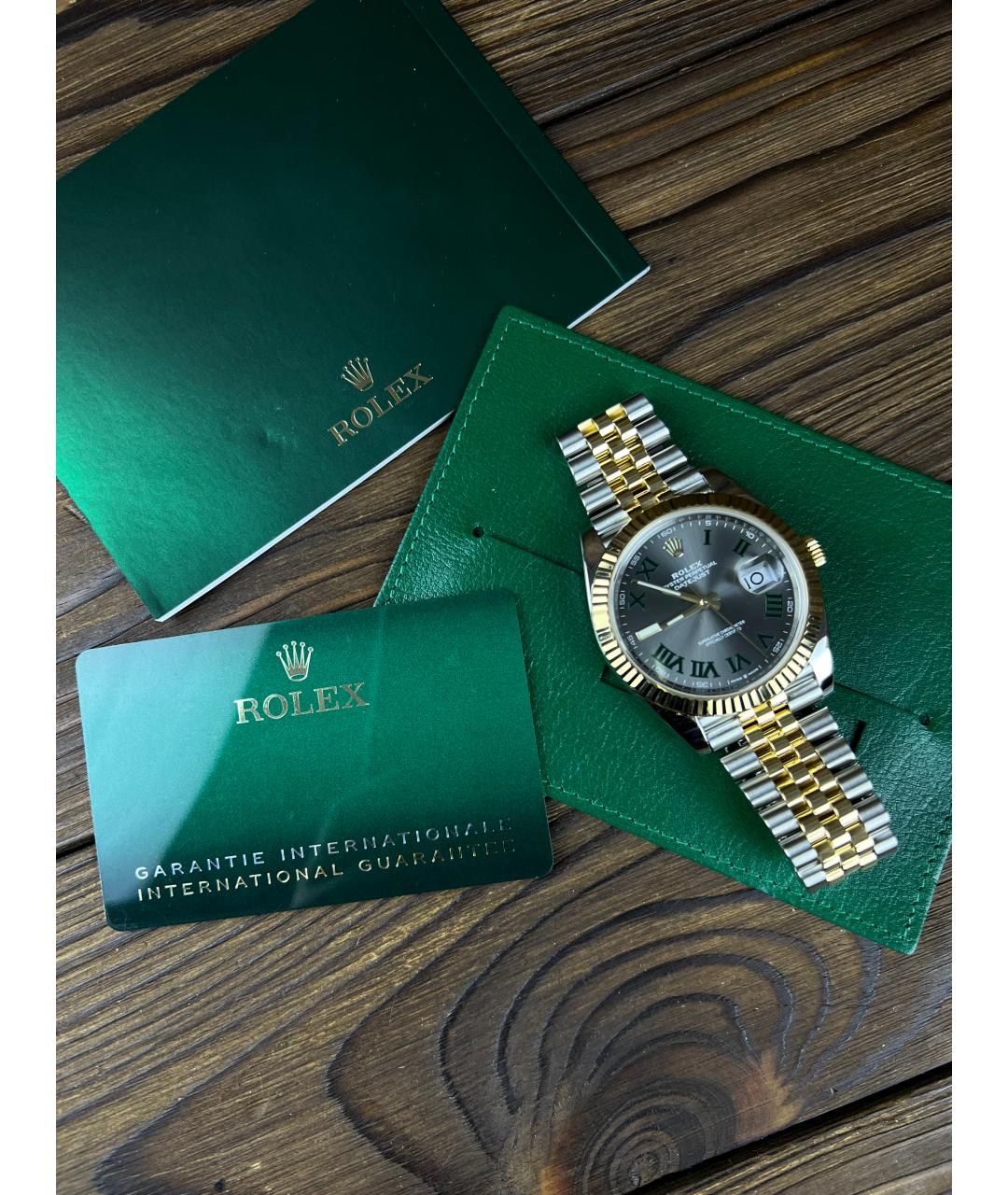 ROLEX Часы из желтого золота, фото 9