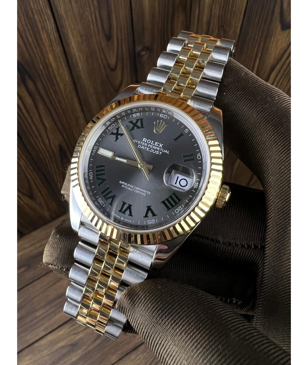 ROLEX Часы из желтого золота, фото 3