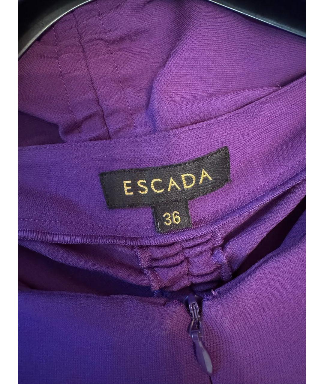 ESCADA Фиолетовое повседневное платье, фото 3