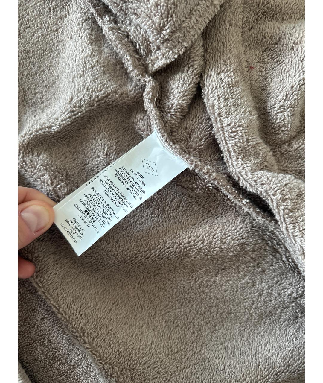 FRETTE Серый халат, фото 2