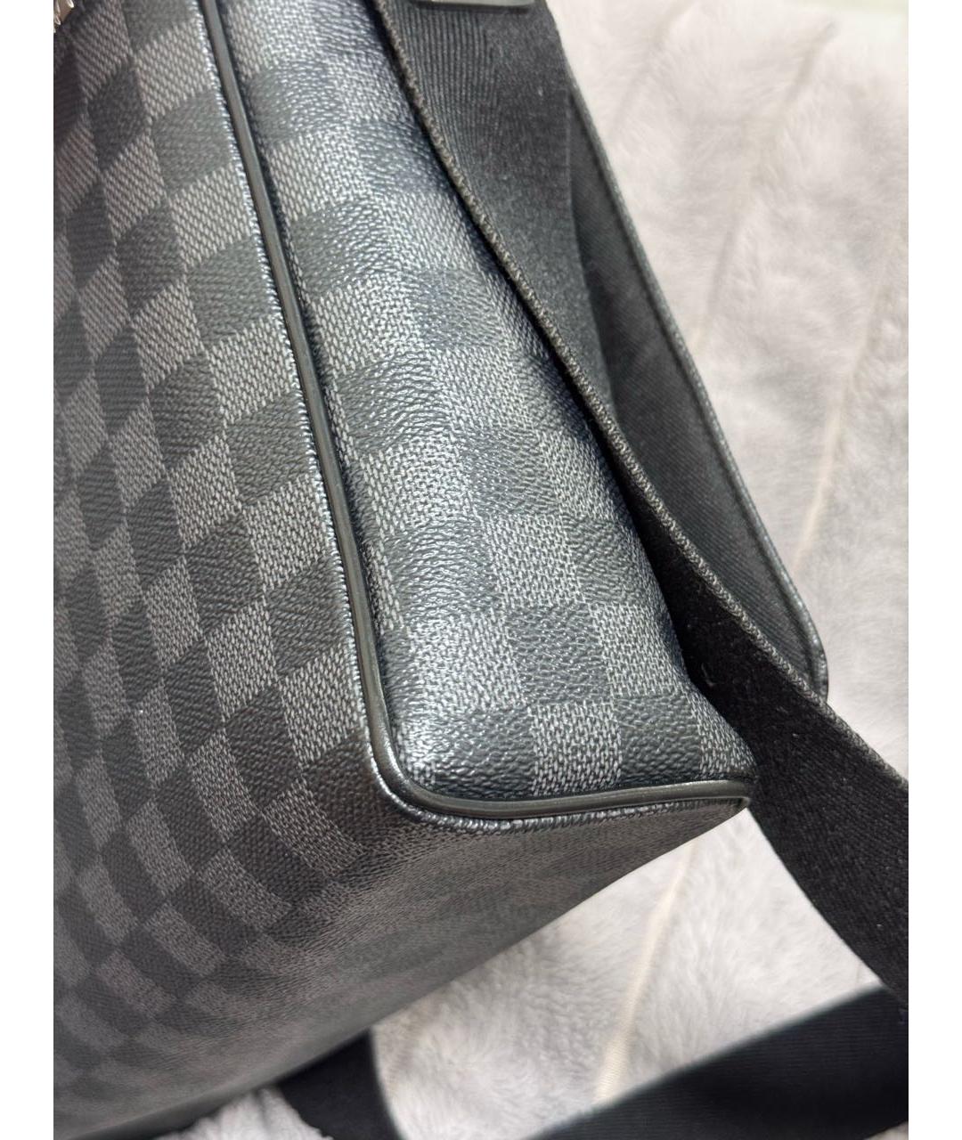 LOUIS VUITTON Черная сумка на плечо, фото 6