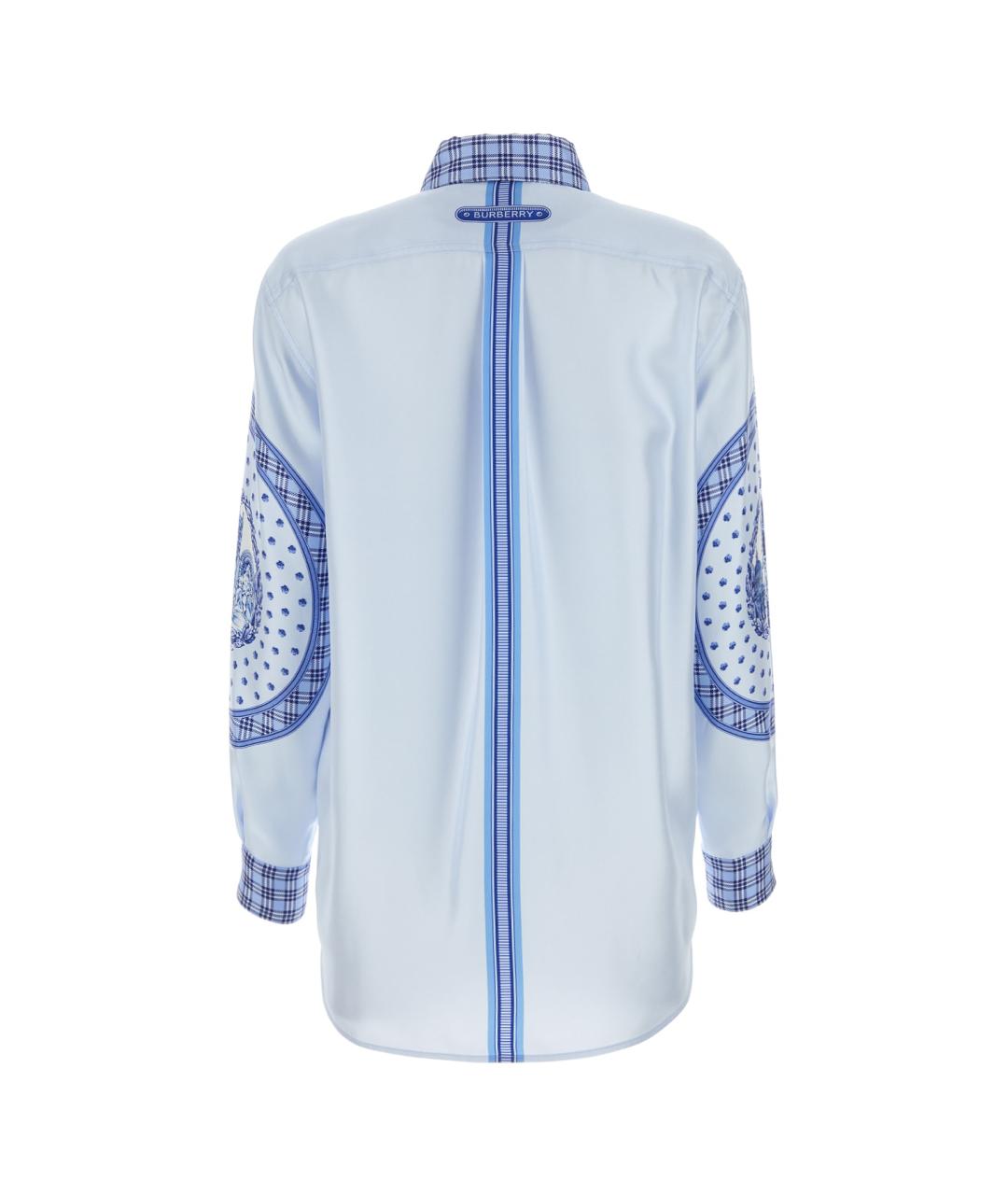 BURBERRY Синяя рубашка, фото 2