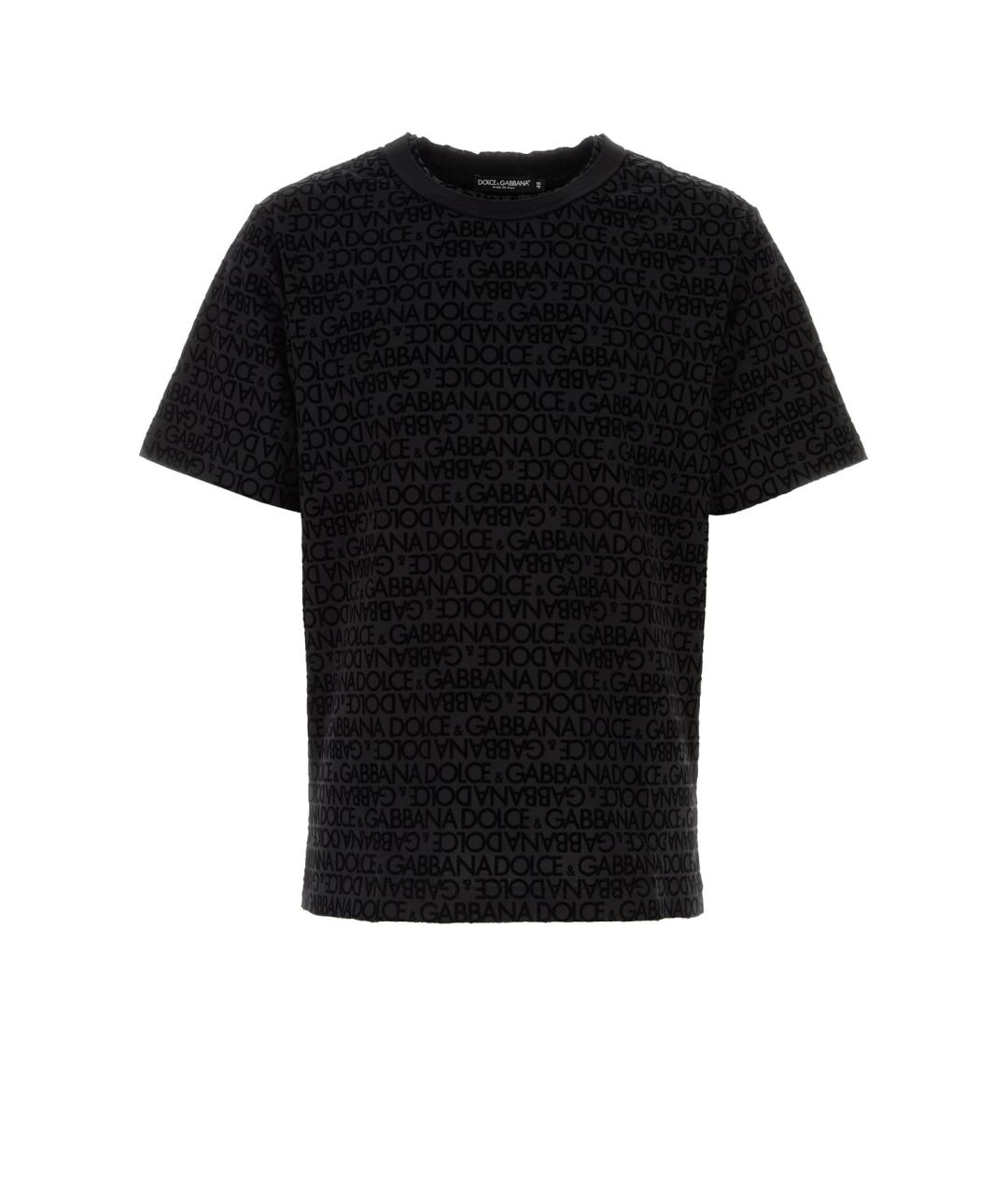 DOLCE&GABBANA Черная футболка, фото 1