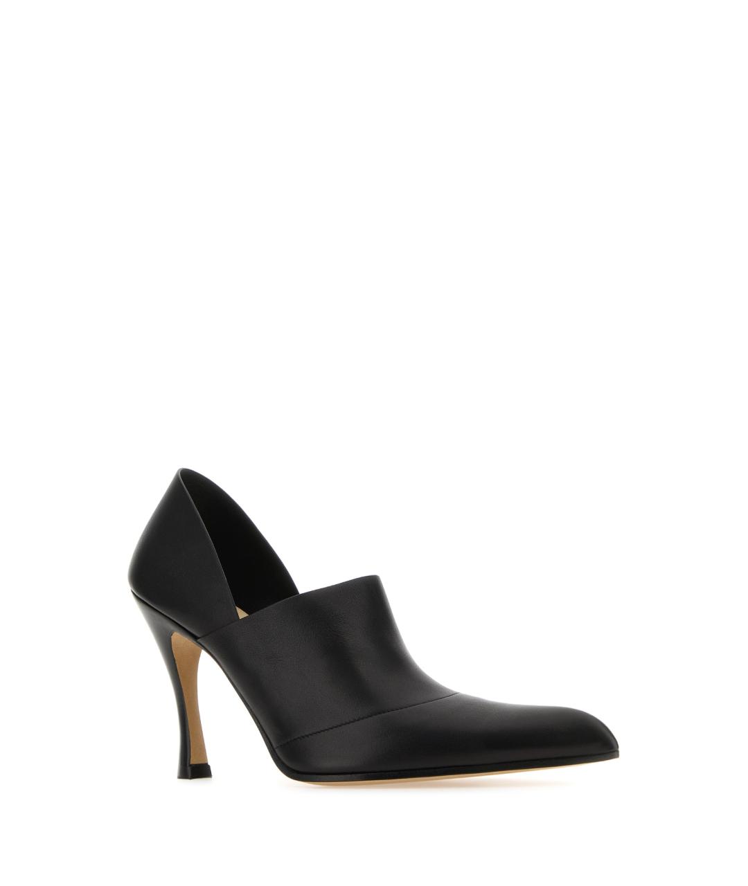 LOEWE Черные кожаные туфли, фото 2