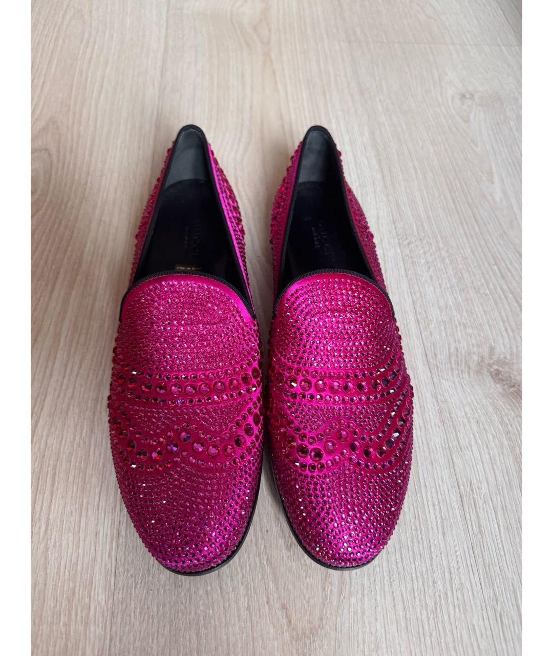 GUCCI Розовые лоферы, фото 2