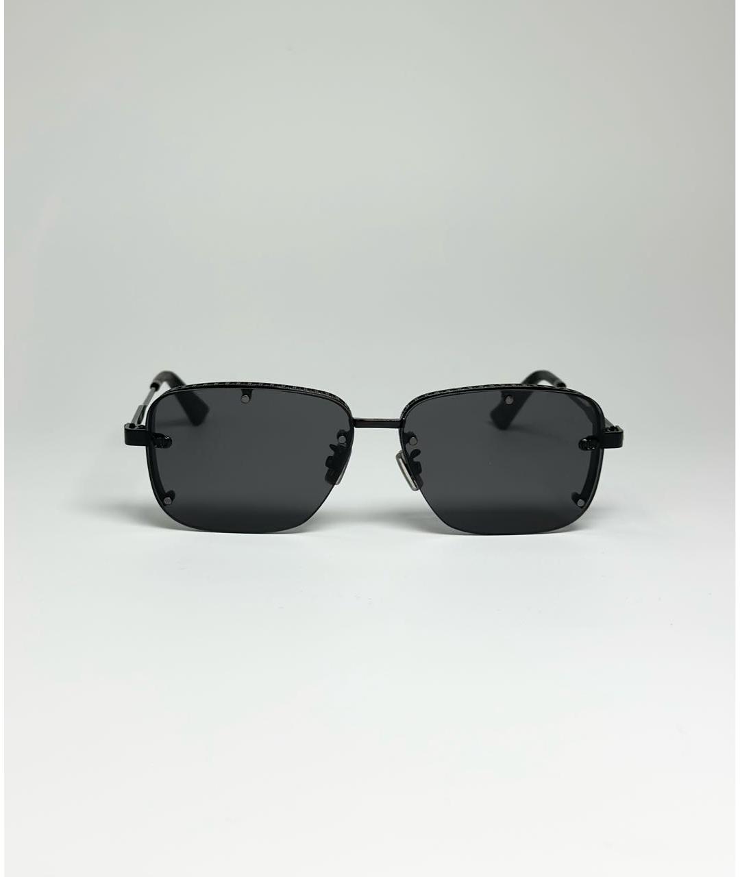 CHRISTIAN DIOR Черные металлические солнцезащитные очки, фото 5