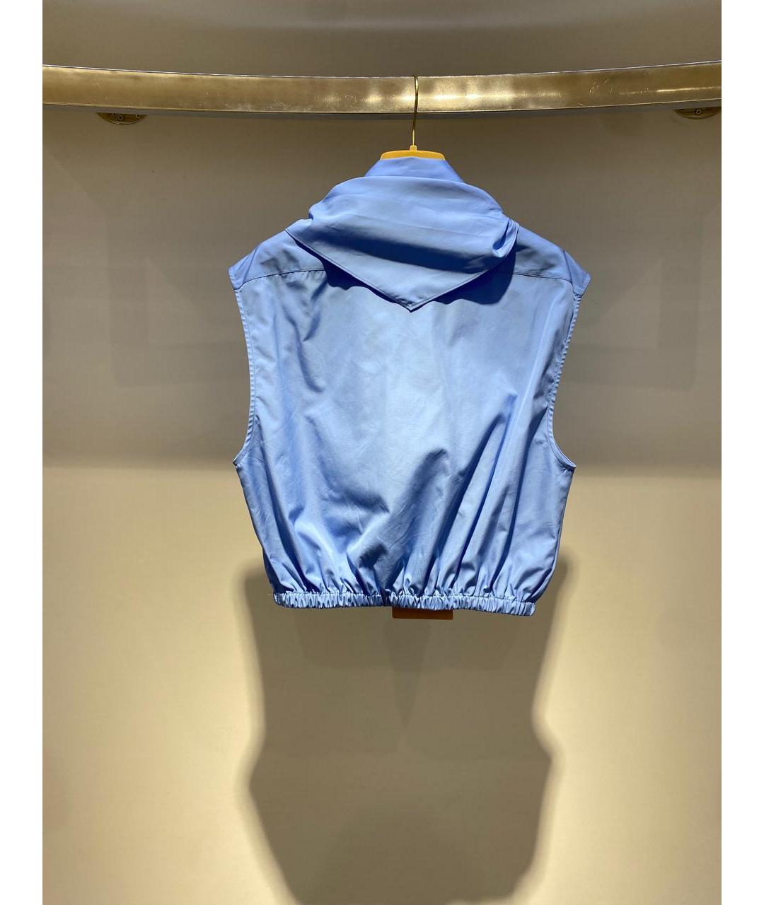 MIU MIU Голубая рубашка, фото 3