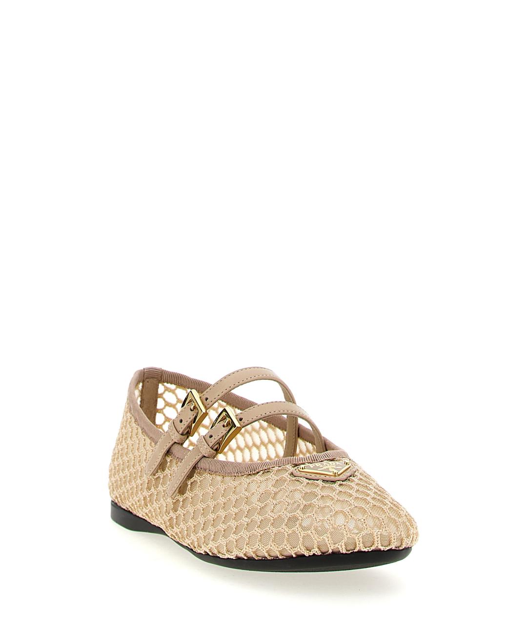 PRADA Мульти синтетические балетки, фото 2