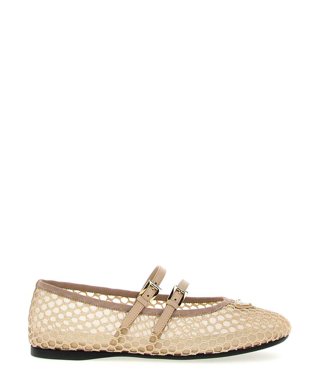 PRADA Мульти синтетические балетки, фото 1