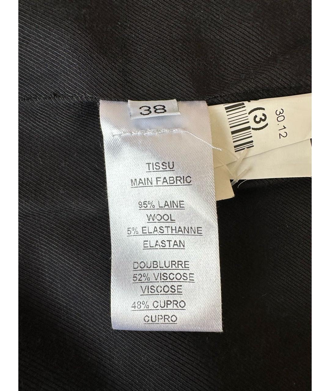 BALMAIN Черный шерстяной жакет/пиджак, фото 7