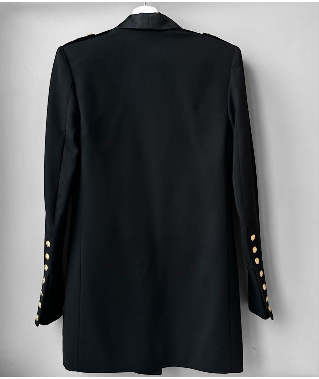 BALMAIN Черный шерстяной жакет/пиджак, фото 3