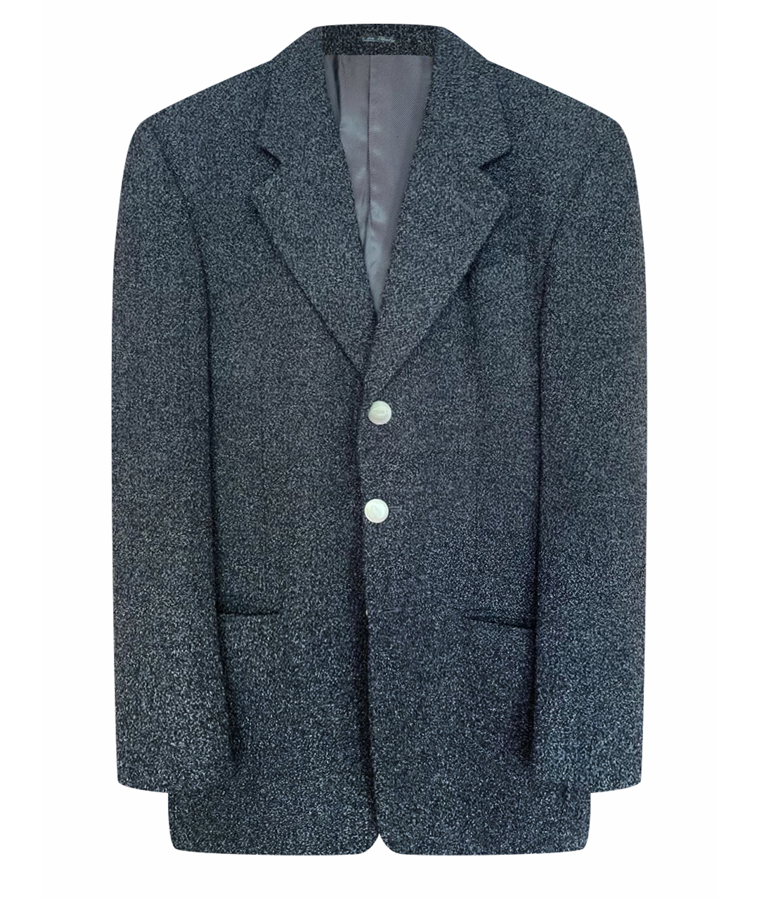 GIANFRANCO FERRE VINTAGE Антрацитовый шерстяной пиджак, фото 1