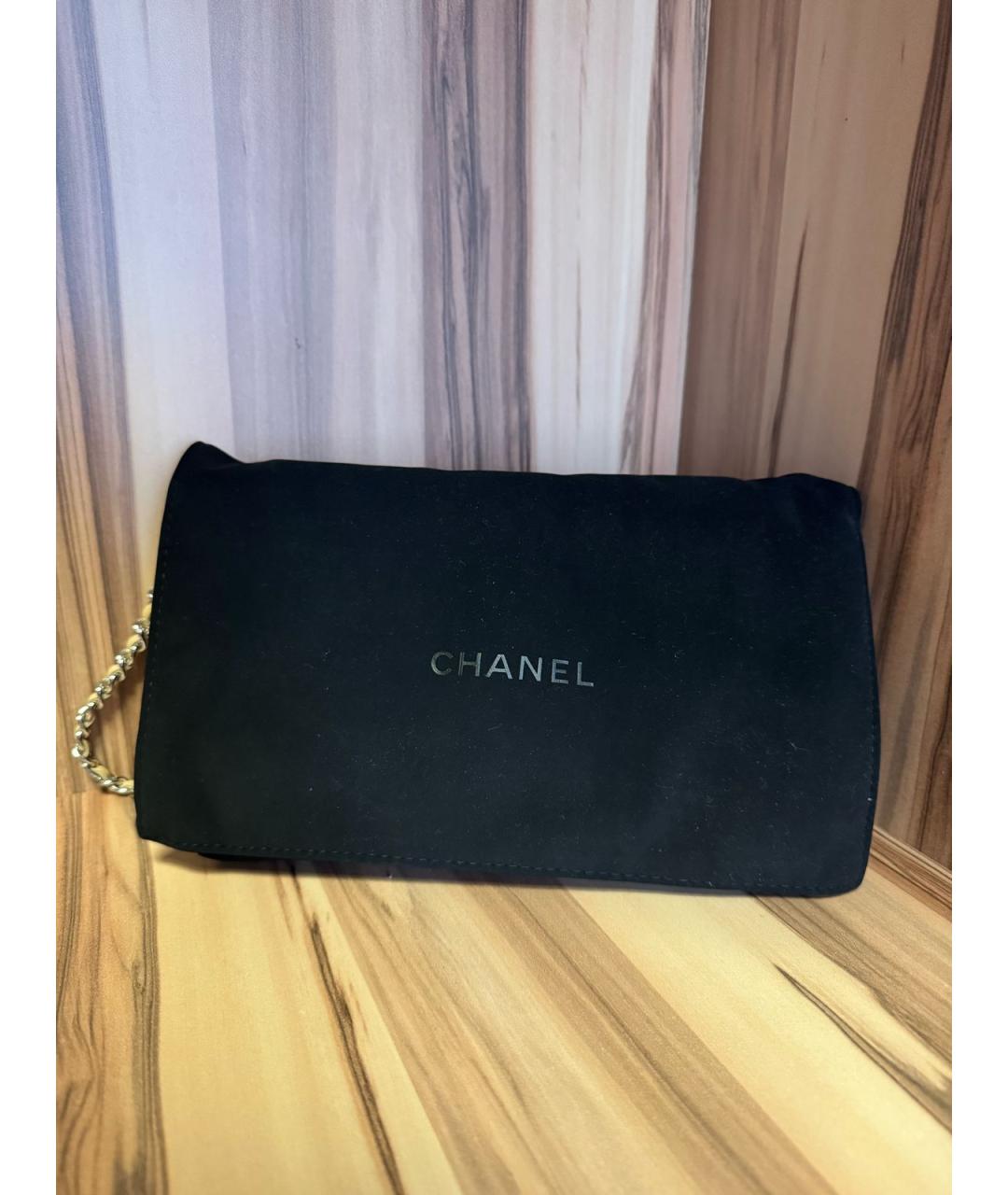 CHANEL Бежевая кожаная сумка через плечо, фото 3