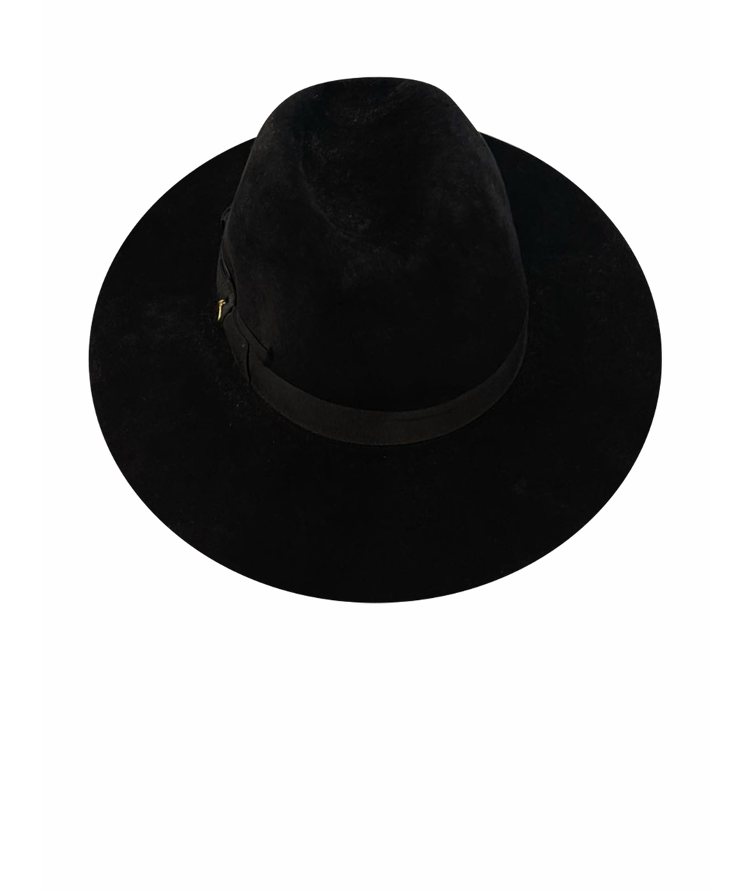 FEDERICA MORETTI Черная бархатная шляпа, фото 1