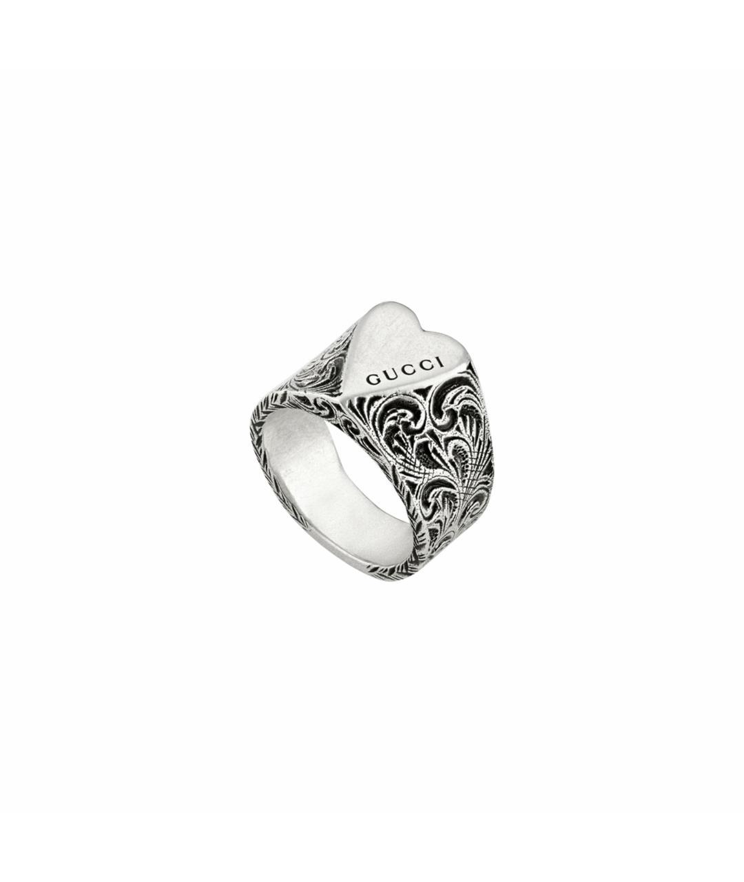 GUCCI Серебряное серебряное кольцо, фото 1