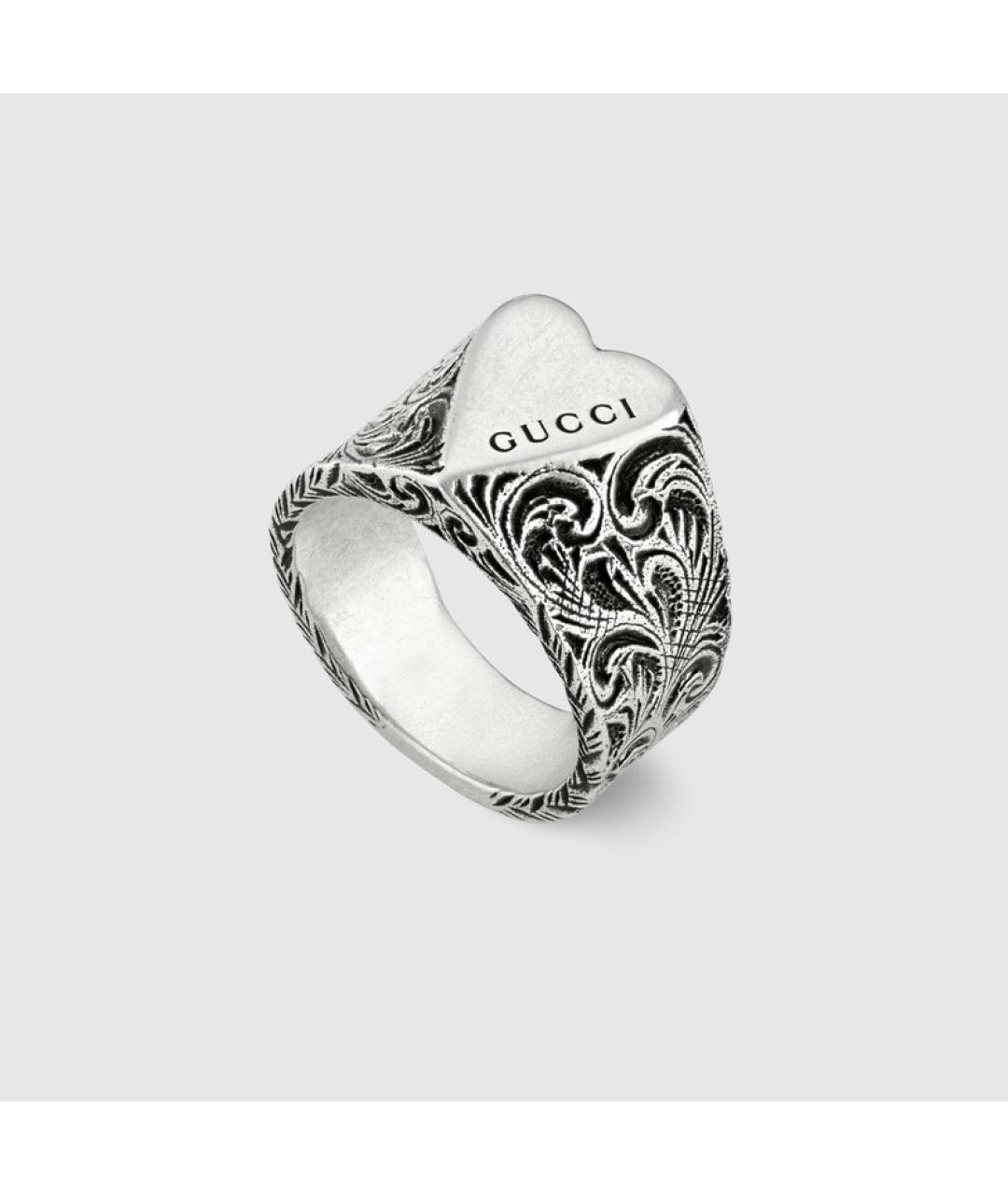 GUCCI Серебряное серебряное кольцо, фото 8