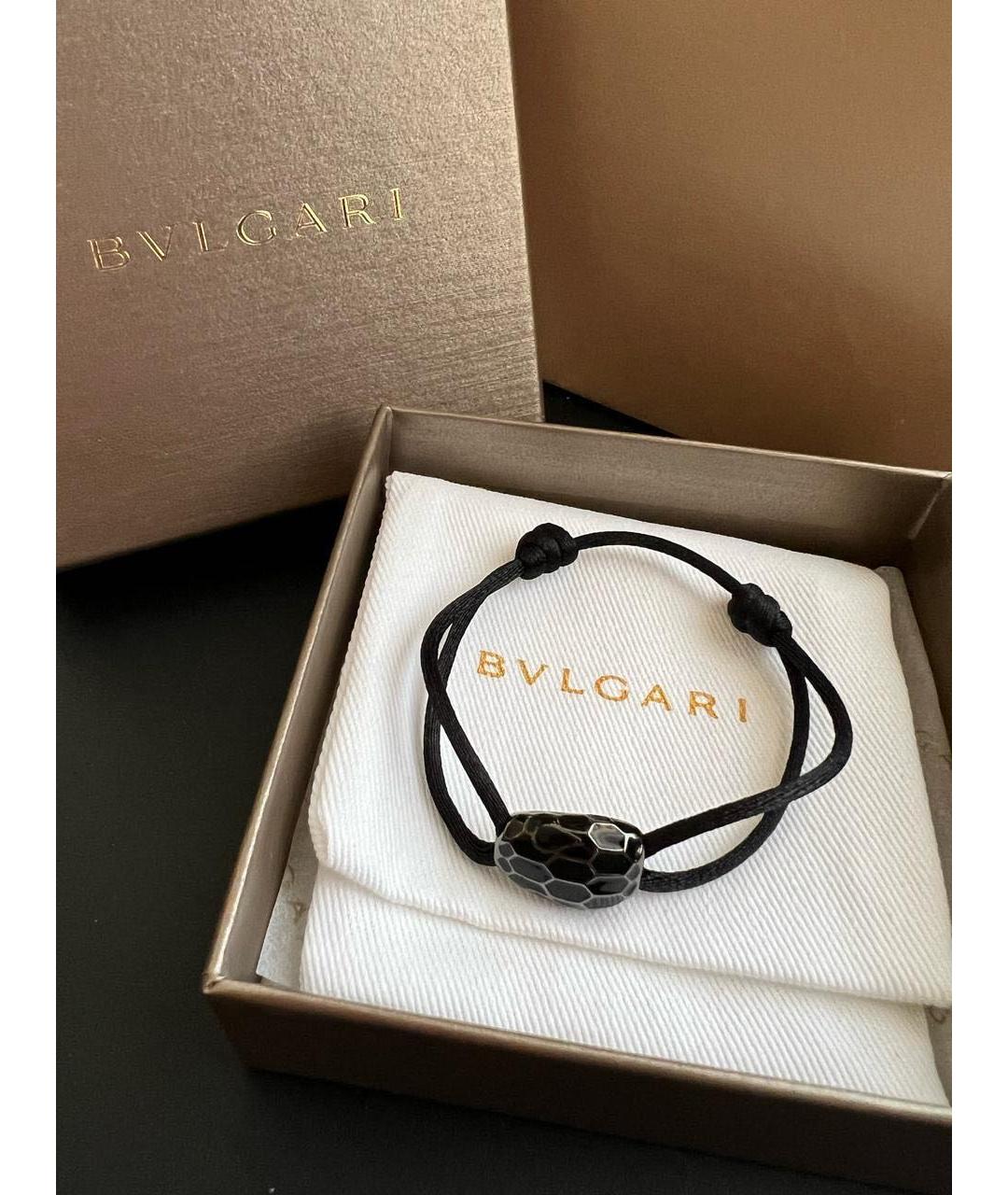 BVLGARI Черный браслет, фото 3