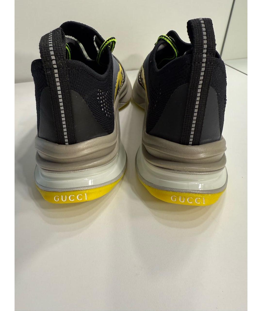 GUCCI Мульти низкие кроссовки / кеды, фото 4