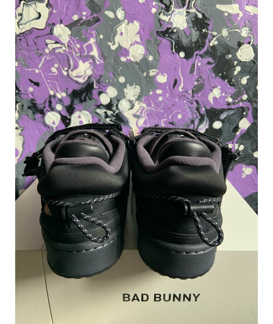 ADIDAS Черные замшевые низкие кроссовки / кеды, фото 4