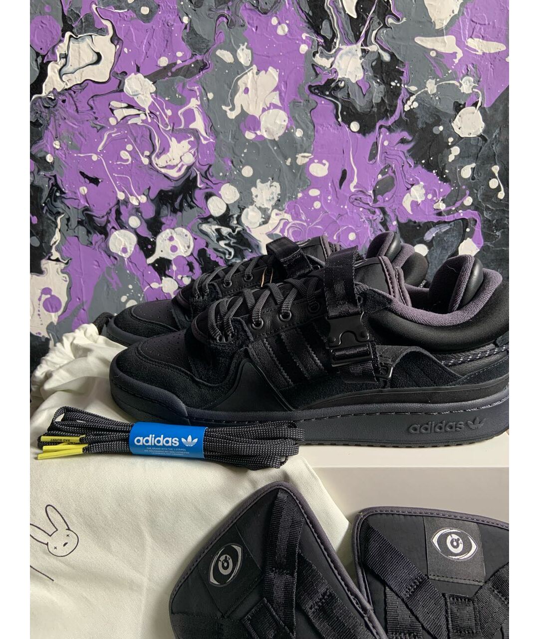ADIDAS Черные замшевые низкие кроссовки / кеды, фото 5
