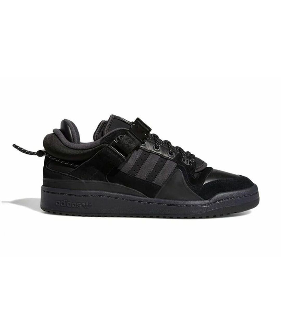 ADIDAS Черные замшевые низкие кроссовки / кеды, фото 8
