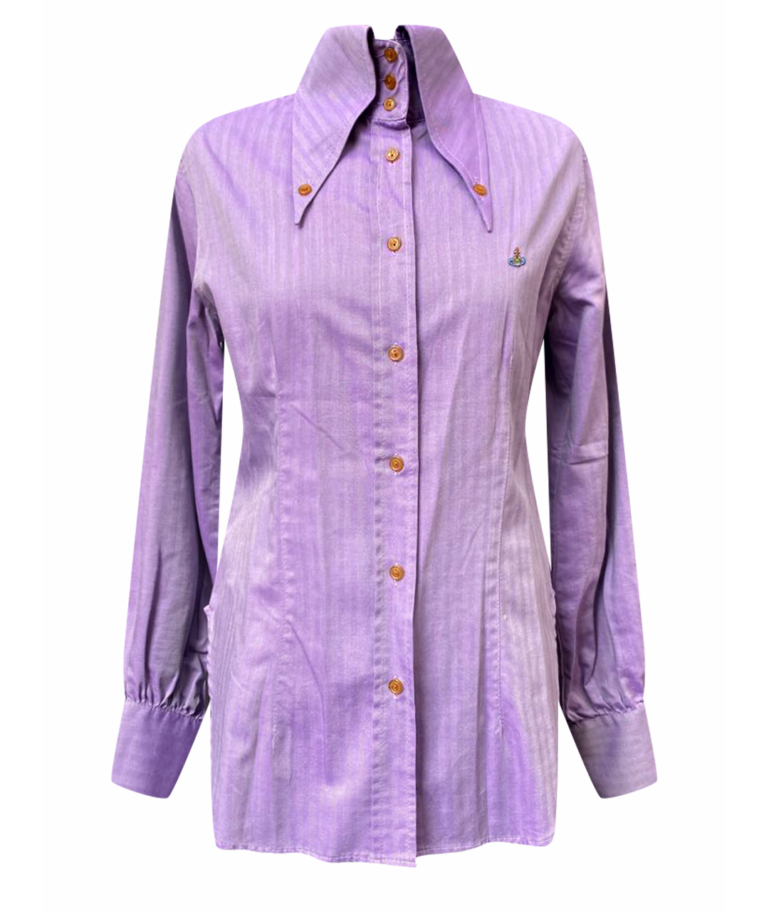 VIVIENNE WESTWOOD VINTAGE Фиолетовая рубашка, фото 1
