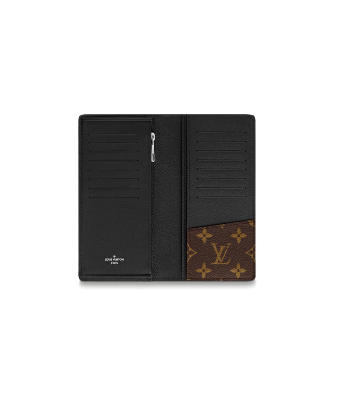 LOUIS VUITTON Коричневый кошелек, фото 4