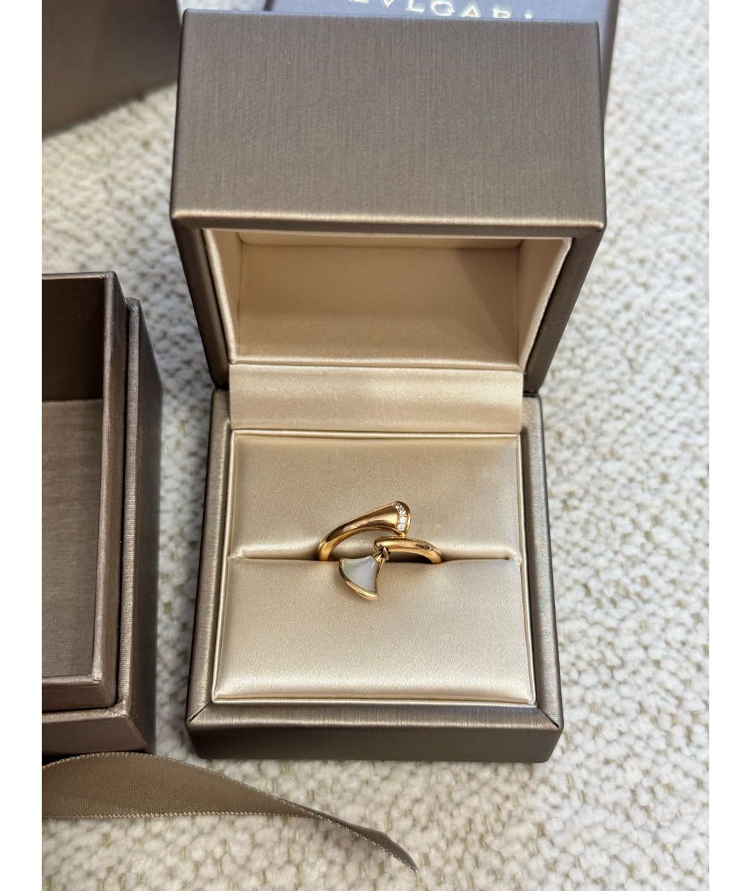 BVLGARI Золотое кольцо из розового золота, фото 7