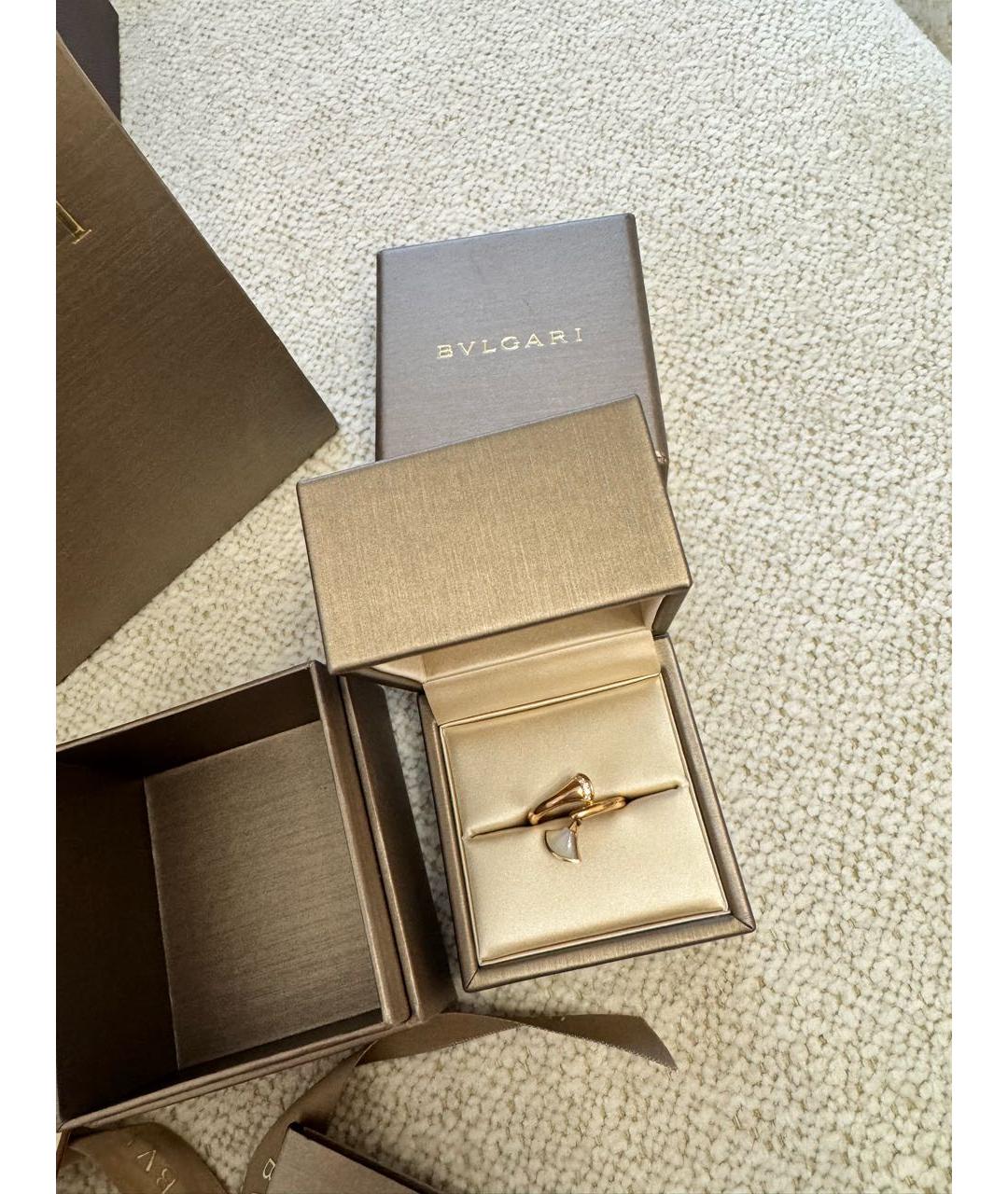 BVLGARI Золотое кольцо из розового золота, фото 2