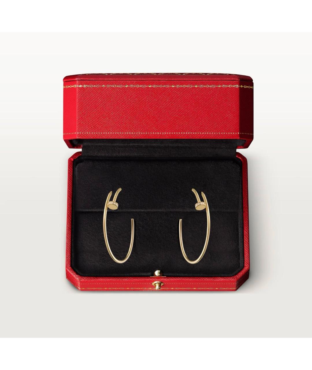 CARTIER Золотые серьги из желтого золота, фото 5