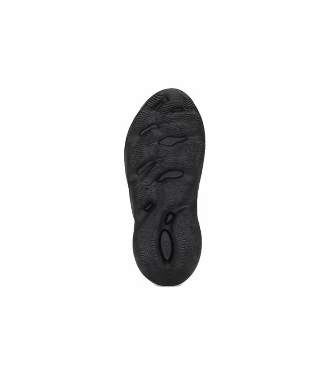 ADIDAS YEEZY Черные резиновые низкие кроссовки / кеды, фото 4