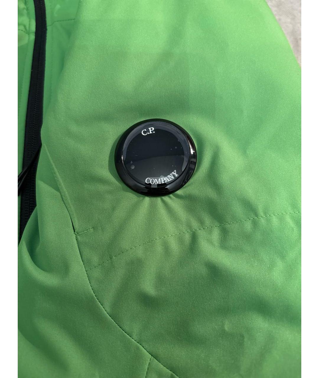 CP COMPANY Зеленая полиэстеровая куртка, фото 4