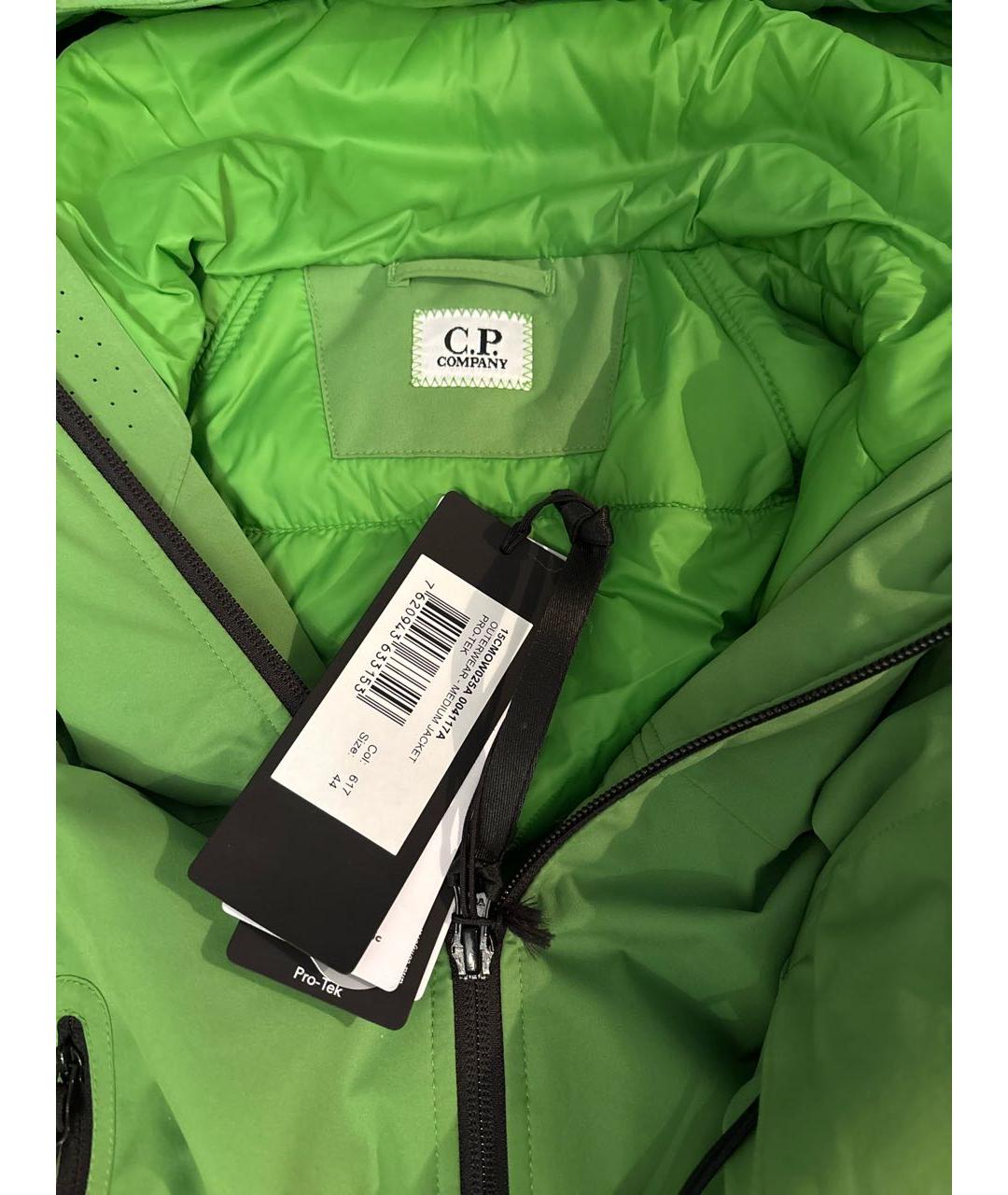 CP COMPANY Зеленая полиэстеровая куртка, фото 5