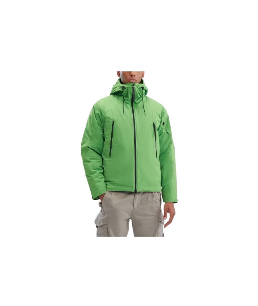 CP COMPANY Зеленая полиэстеровая куртка, фото 2