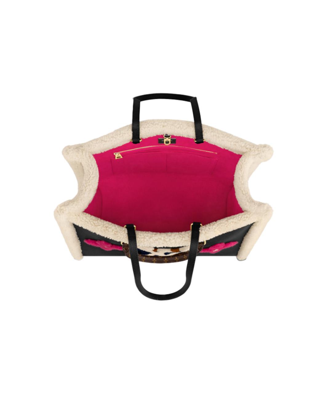 LOUIS VUITTON Черная сумка через плечо, фото 3