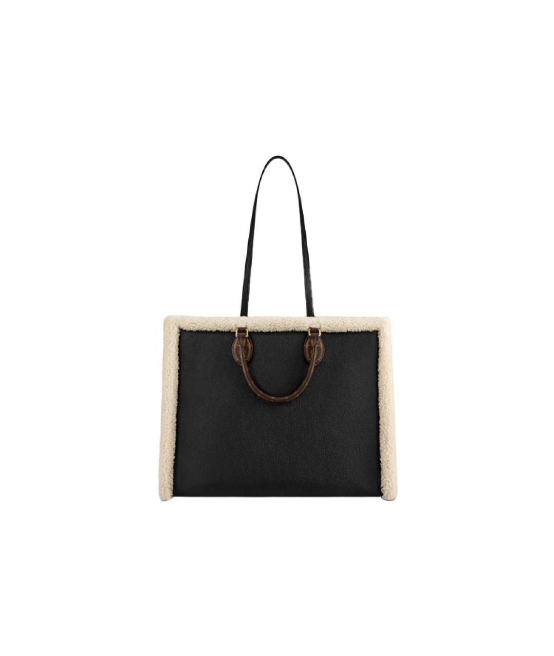 LOUIS VUITTON Черная сумка через плечо, фото 4