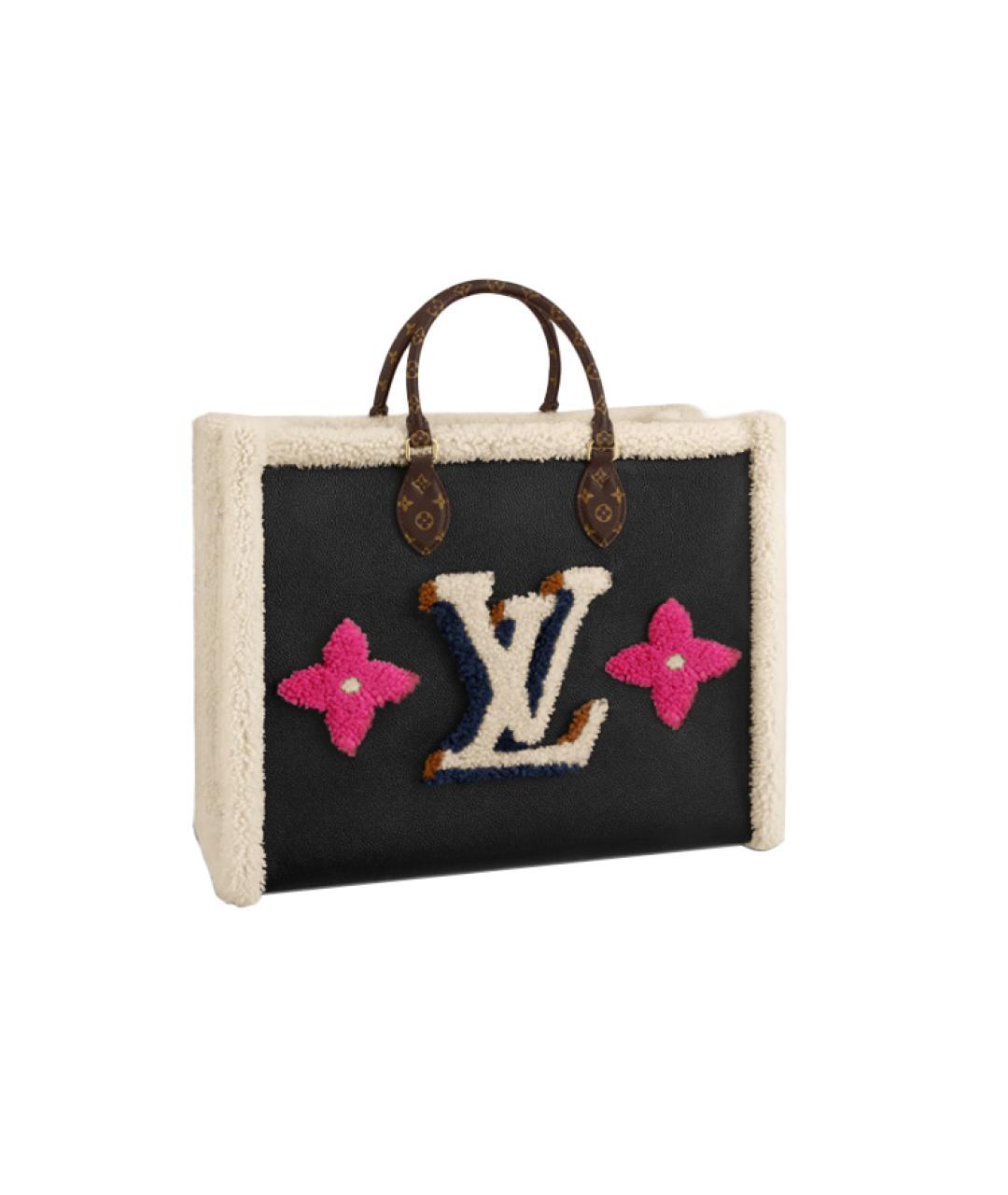 LOUIS VUITTON Черная сумка через плечо, фото 1