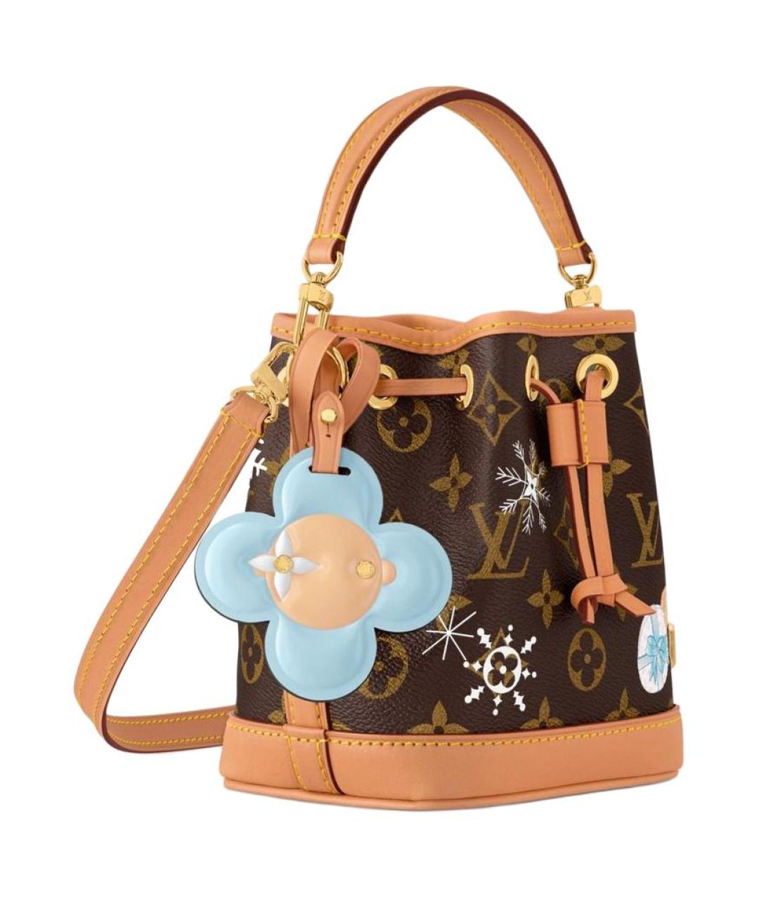 LOUIS VUITTON Коричневая сумка через плечо, фото 2