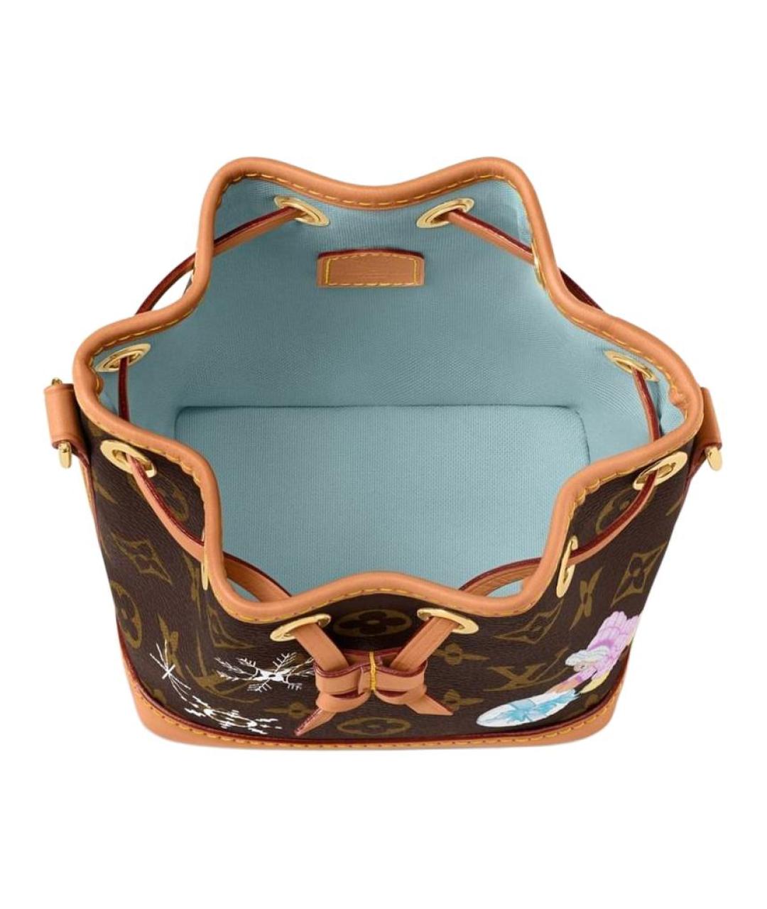 LOUIS VUITTON Коричневая сумка через плечо, фото 4