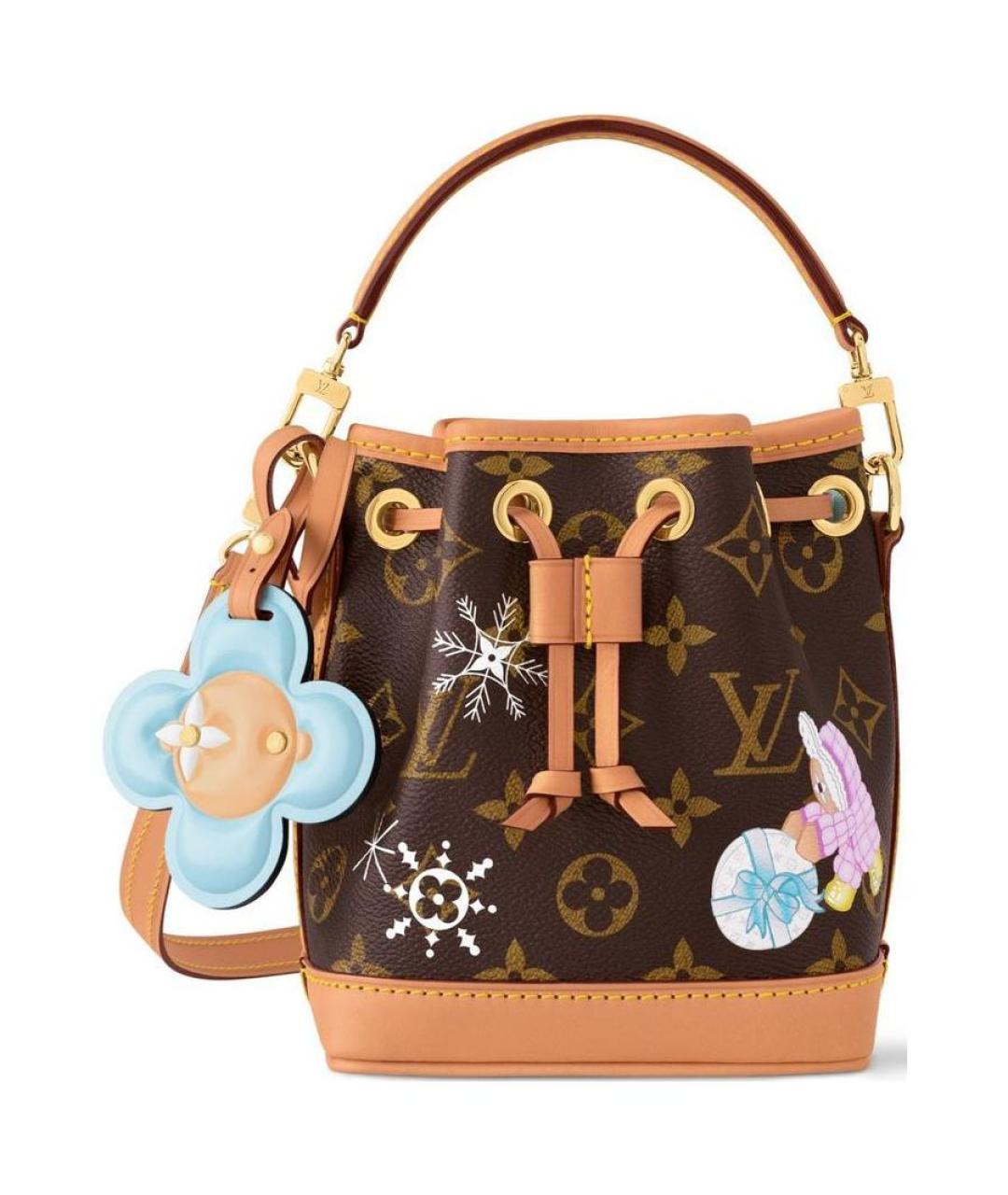 LOUIS VUITTON Коричневая сумка через плечо, фото 1