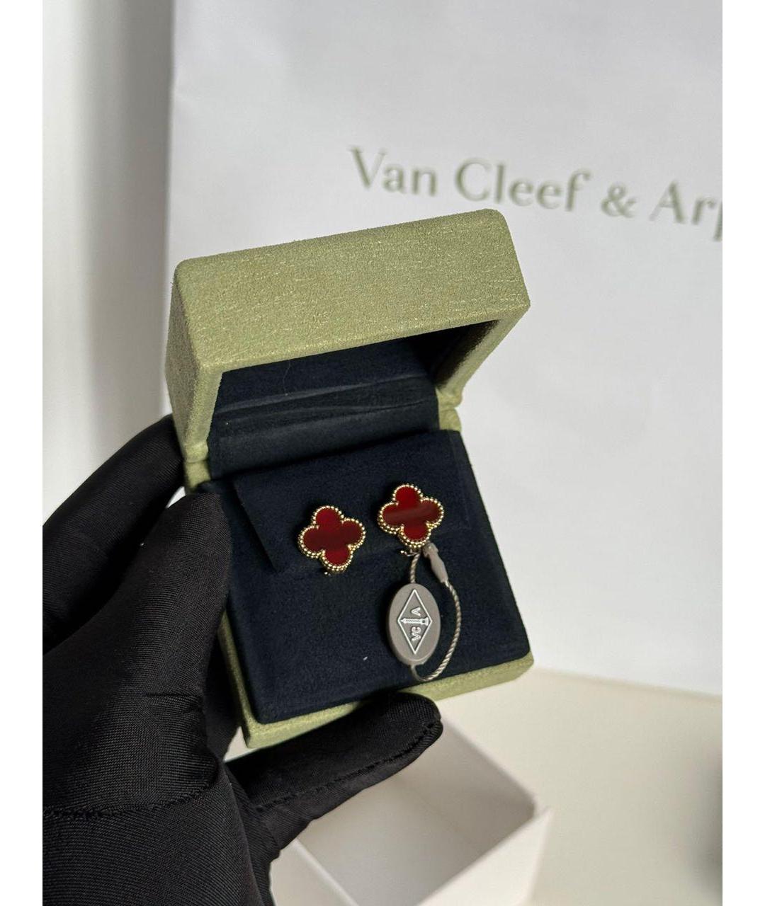 VAN CLEEF & ARPELS Золотые серьги из желтого золота, фото 2