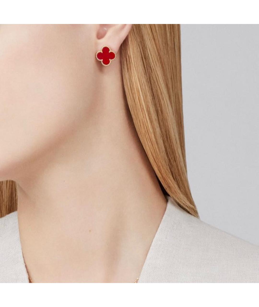 VAN CLEEF & ARPELS Золотые серьги из желтого золота, фото 3