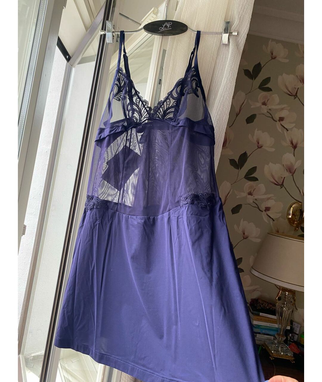 LA PERLA Фиолетовая полиэстеровая пижама, фото 5