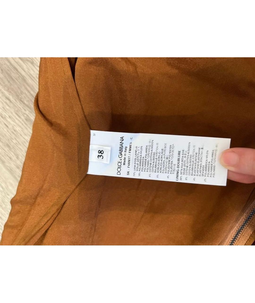 DOLCE&GABBANA Юбка мини, фото 4