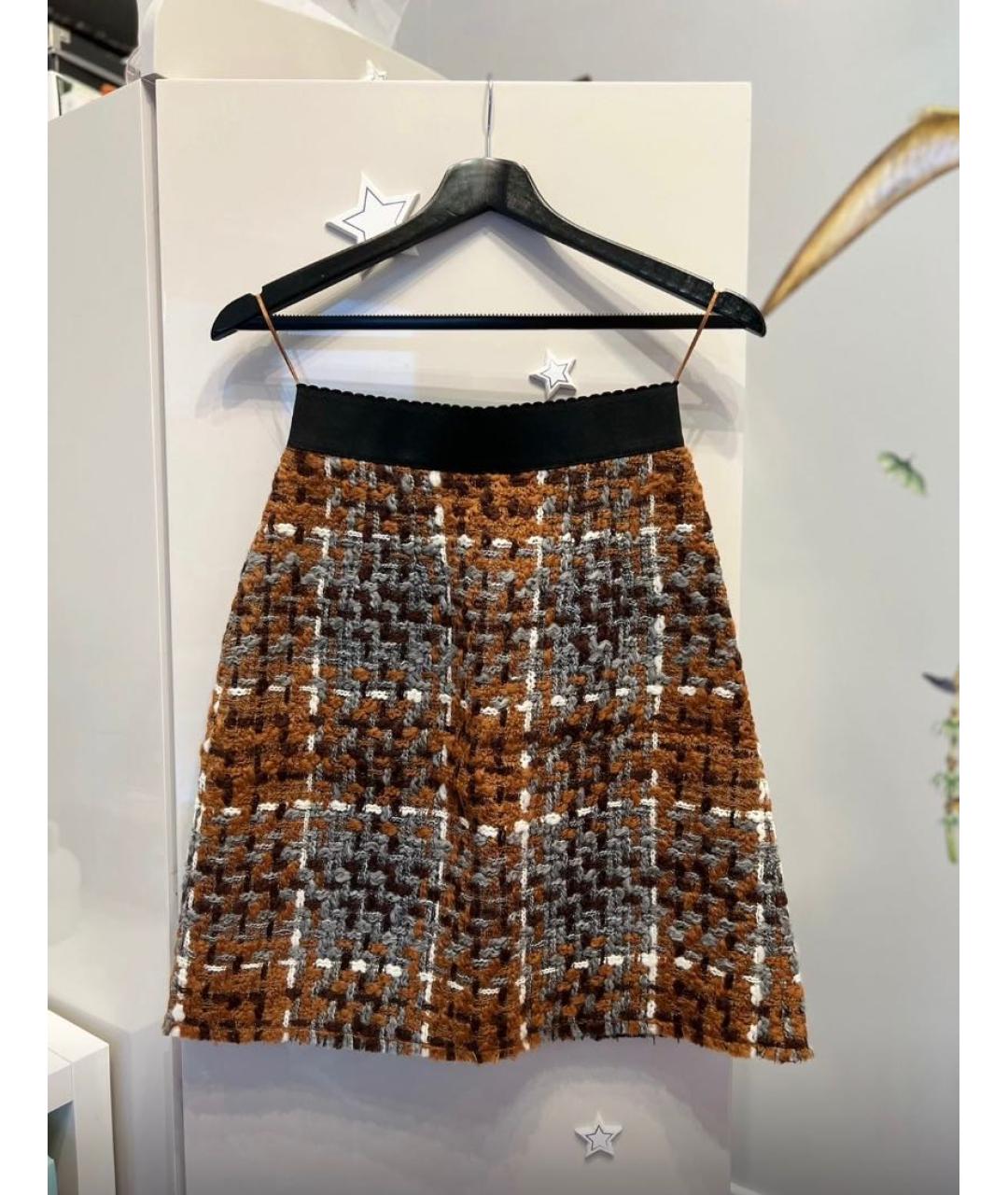 DOLCE&GABBANA Юбка мини, фото 5