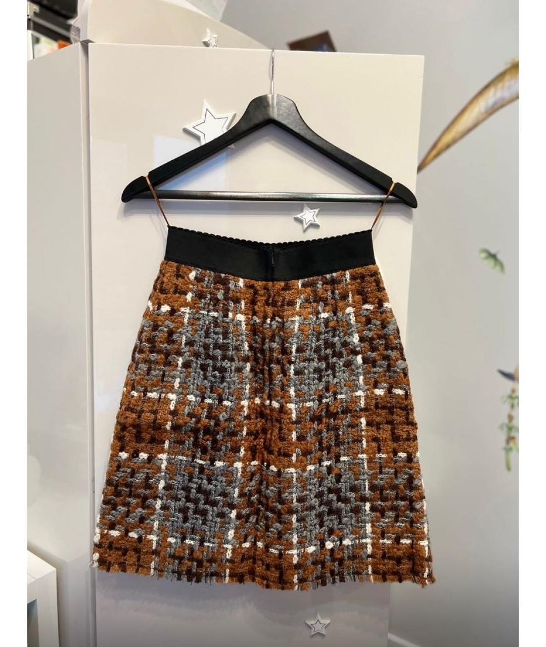 DOLCE&GABBANA Юбка мини, фото 2